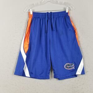 Florida Gators Shorts Mens Medium Blue NCAA Basketball Stadium Athletics Mesh